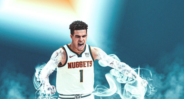  贾马尔穆雷复出高效砍分掘金轻取火箭  